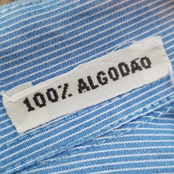 Estilo 100% Algodao Dress Shirt - Picture 4 of 8